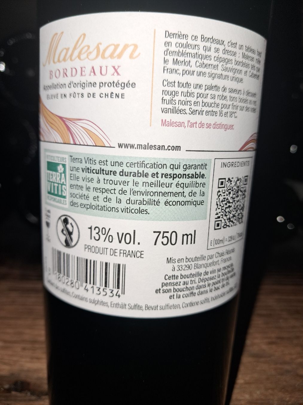 Vino: Malesan Bordeaux 2024 – Nuovo e nell'imballaggio originale da Le locle venduto da juliensaran 3