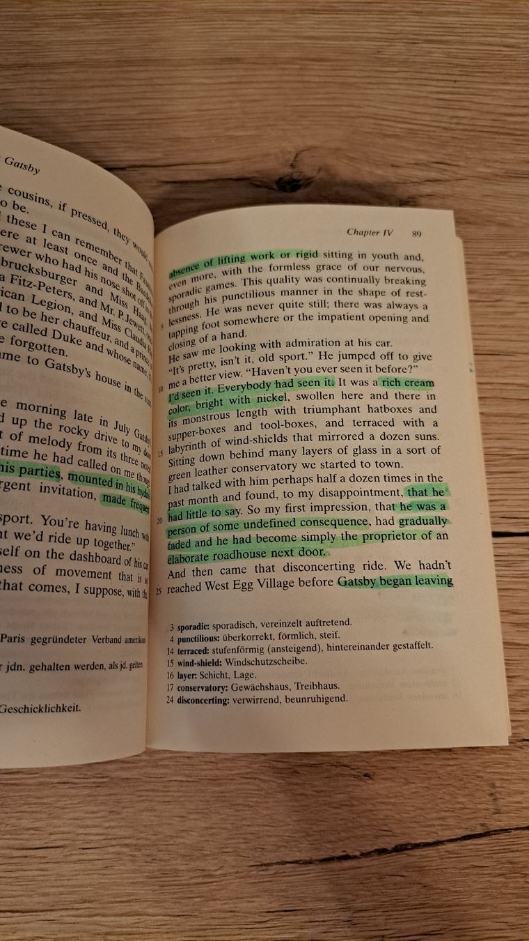Bücher: The Great Gatsby – Gebraucht aus Schaffhausen von xJuliax 1