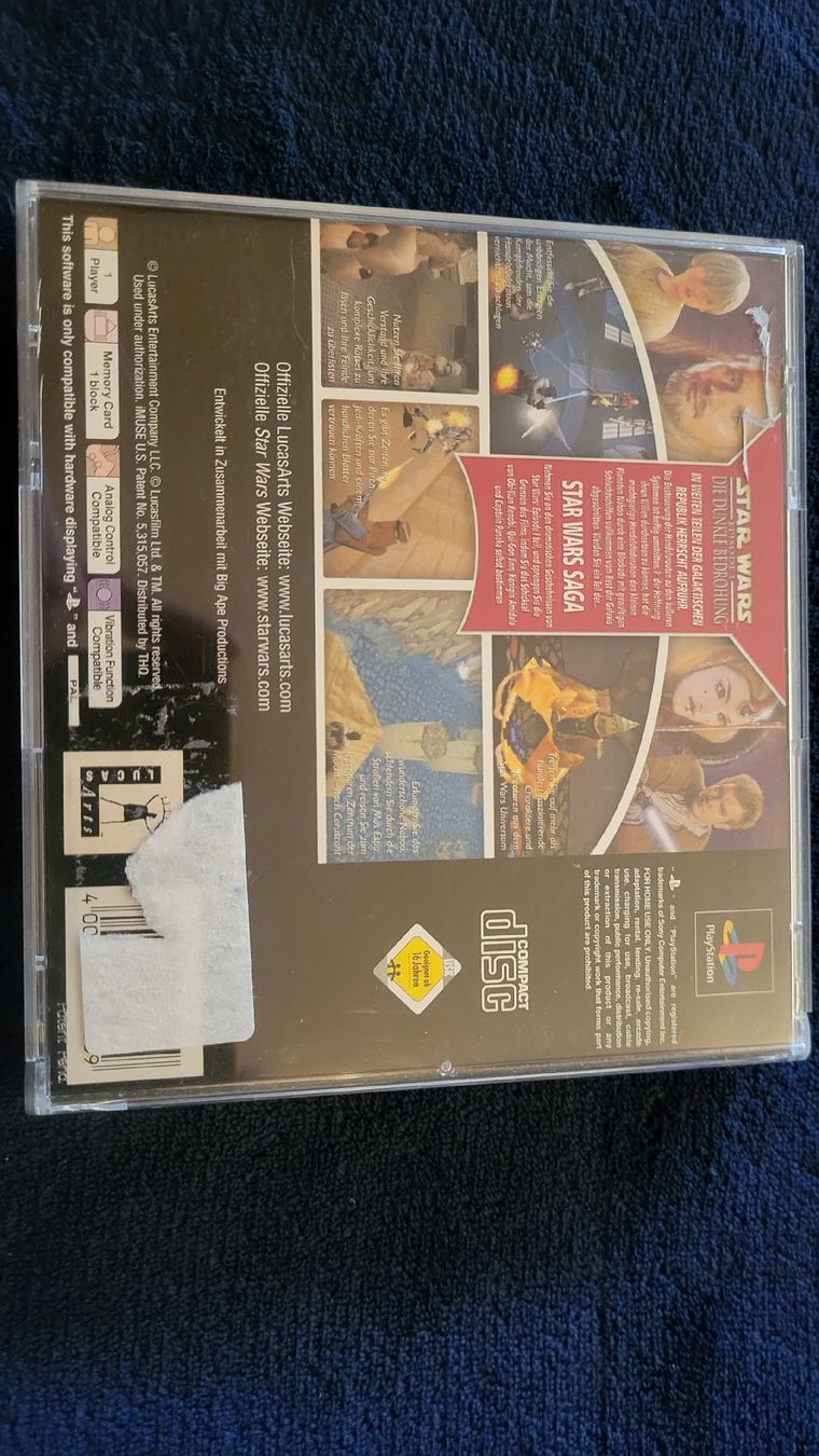 Jeux: Star Wars / Playstation 1 Spiele set.Kompl.2x – Neuf (Voir description) à Biel/Bienne par Retrohr 2