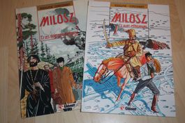 COLL. GLÉNAT HISTORIQUE  °°° MILOSZ, LES DEUX ALBUMS °°° E.O