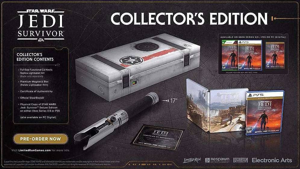 Giochi: Star Wars JEDI Survivor Collectors Edition – Nuovo (secondo la descrizione) da Aarburg venduto da SmokerCH 2