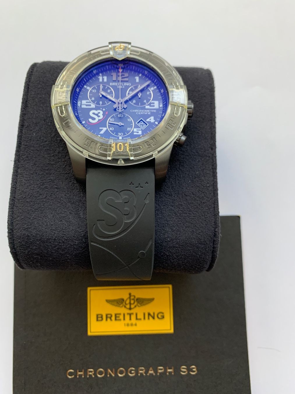 Breitling Orologi: Breitling Chronograph S3 ZéroG (neuf) – Usato da Morges venduto da auxbonnesaffaires 4
