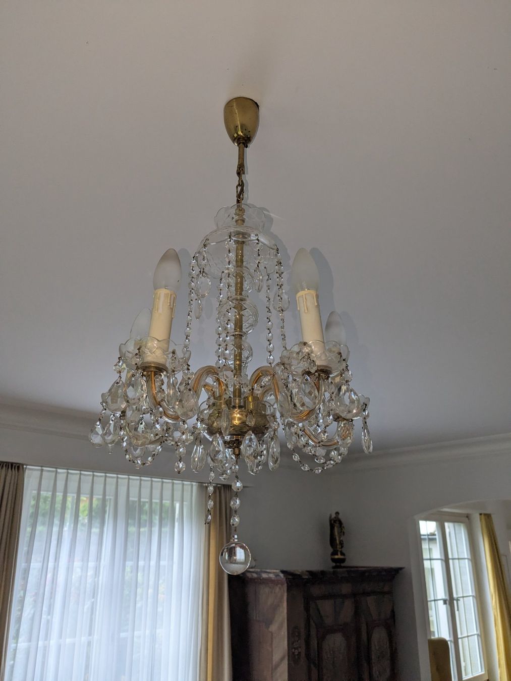 Murano Lampes: Kronleuchter Murano – D'occasion à Giffers par agu25 3