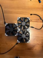 3x Noctua NF-F12 PWM chromax.black.swap Lüfter