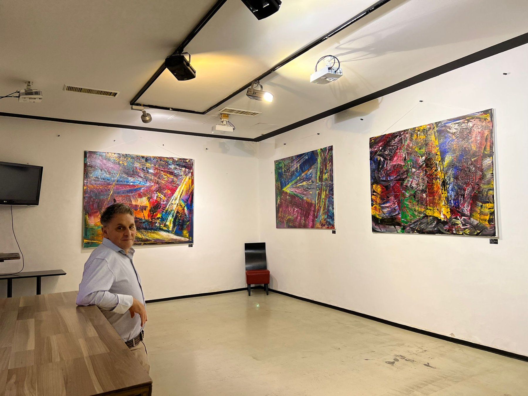Gemälde: Abstrakt in Acryl – Gebraucht aus Aarburg von Nikys-Woods 4