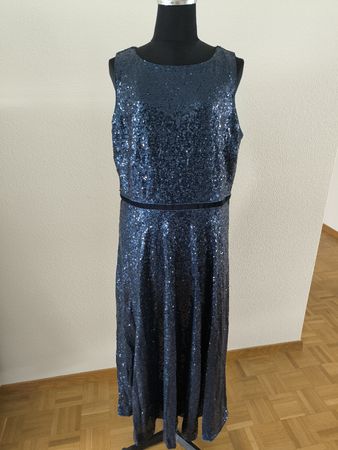 Neues, Elegantes Pailletten Kleid Hobbs, Gr. 40