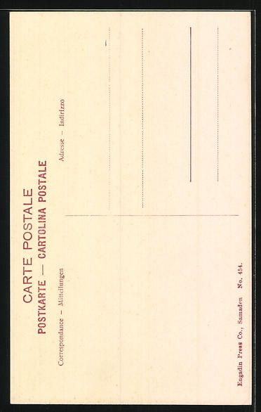 Cartoline postali: AK Zuoz, Turm mit Torbogen – Usato da Berlin venduto da bartko-reher 1