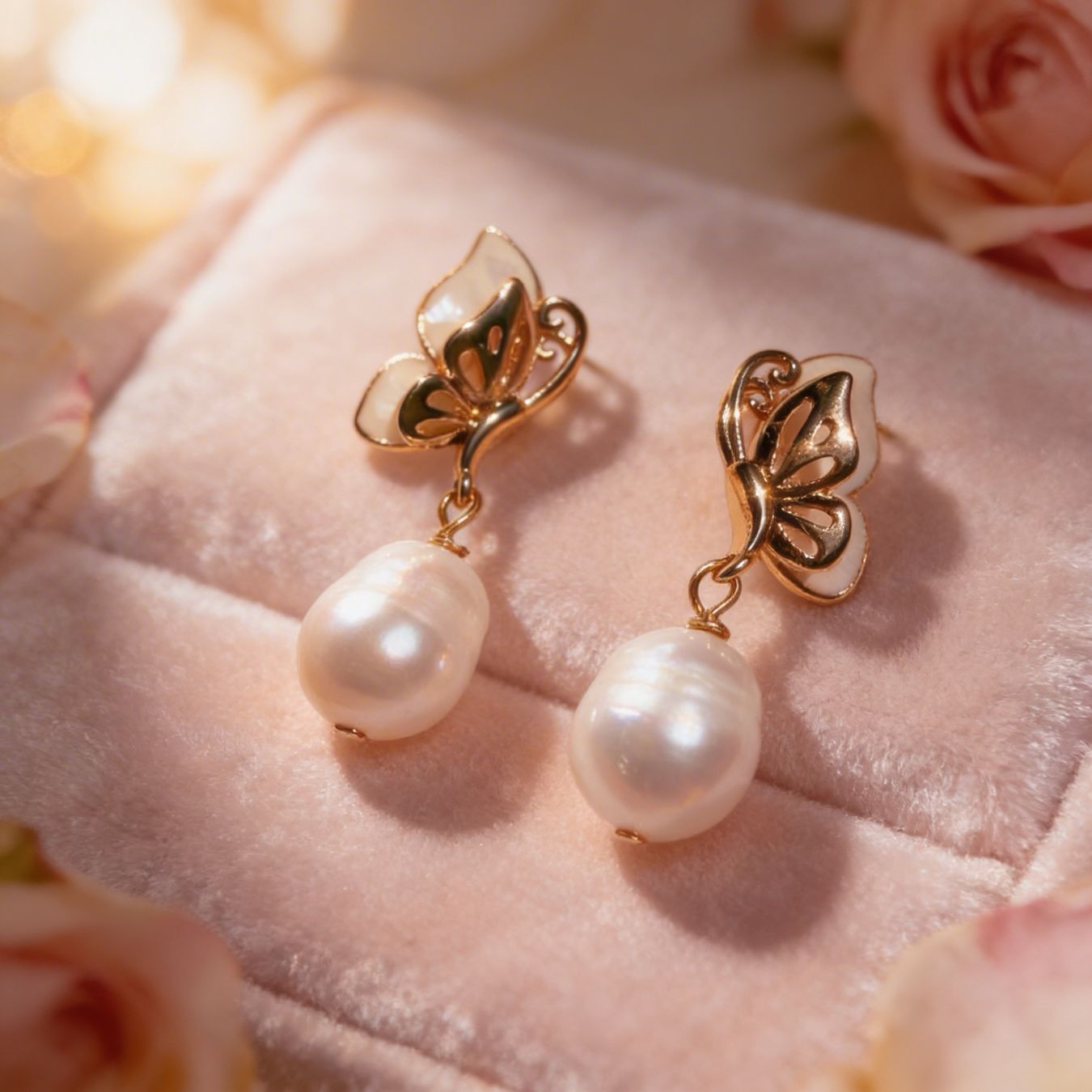 Ohrringe & -stecker: Boucles d’oreilles Muse Papillon – Neu und originalverpackt aus St-Maurice von Sandrinette123 5