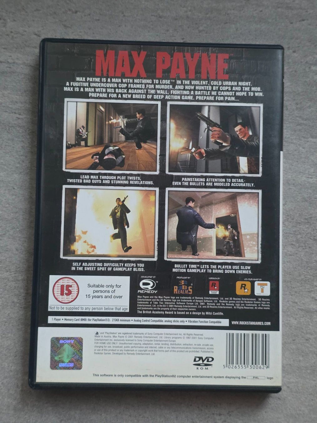 Sony Giochi: PlayStation 2 Game - Max Payne - PS2 Spiel – Usato da Münchenbuchsee venduto da RipiRip 2