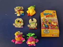 Superzings Spielzeug Figuren und Zubehör Set Konvolut