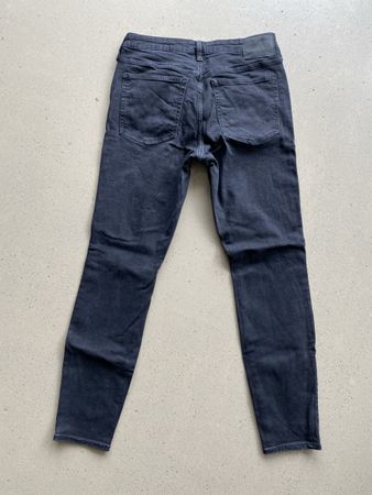 Schwarze Denim Jeans H&M, skinny mid waist, Grösse 44