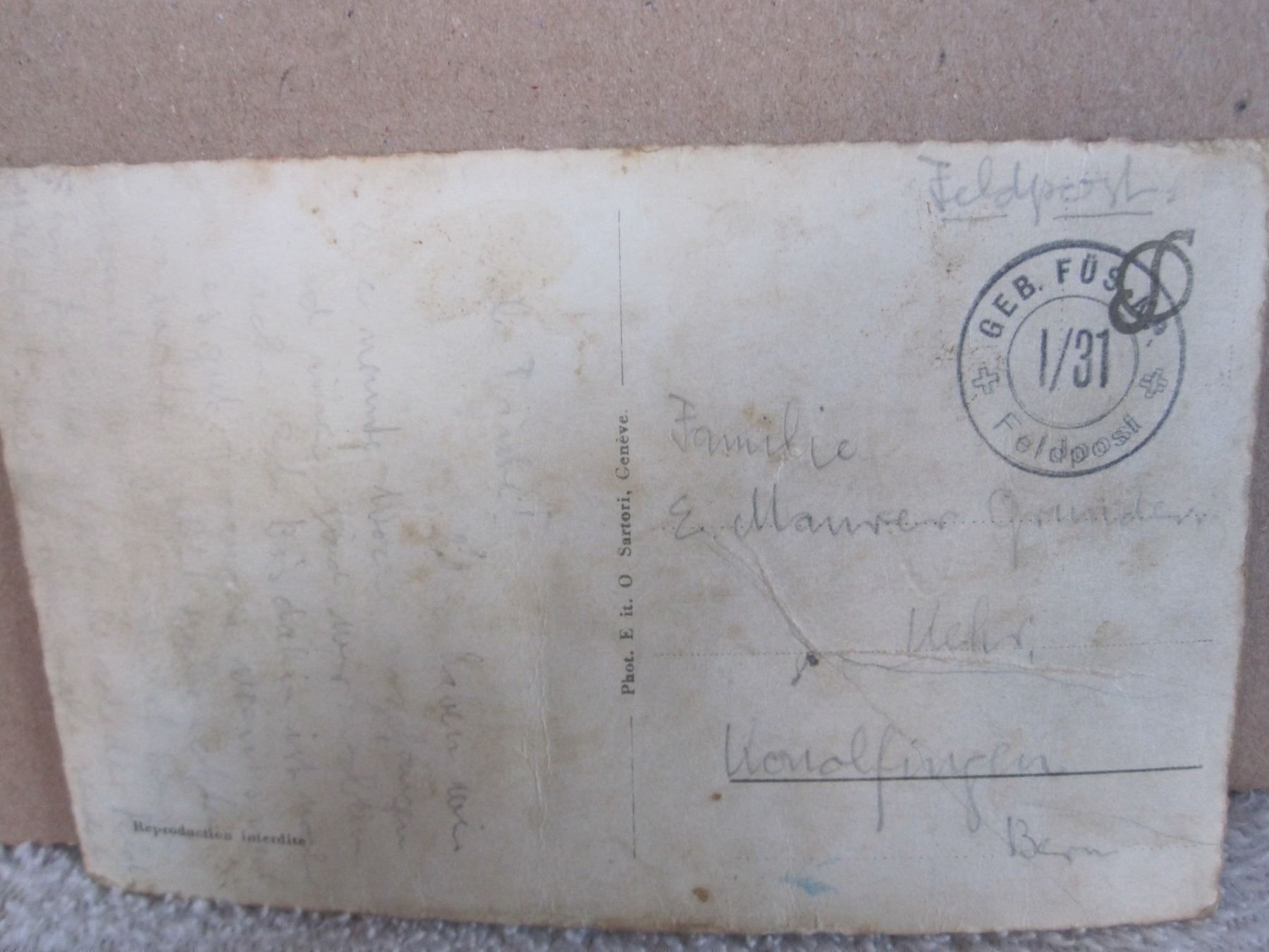 Cartoline postali: alte schweizer Postkarte – Usato da Bärau venduto da perosch65 1