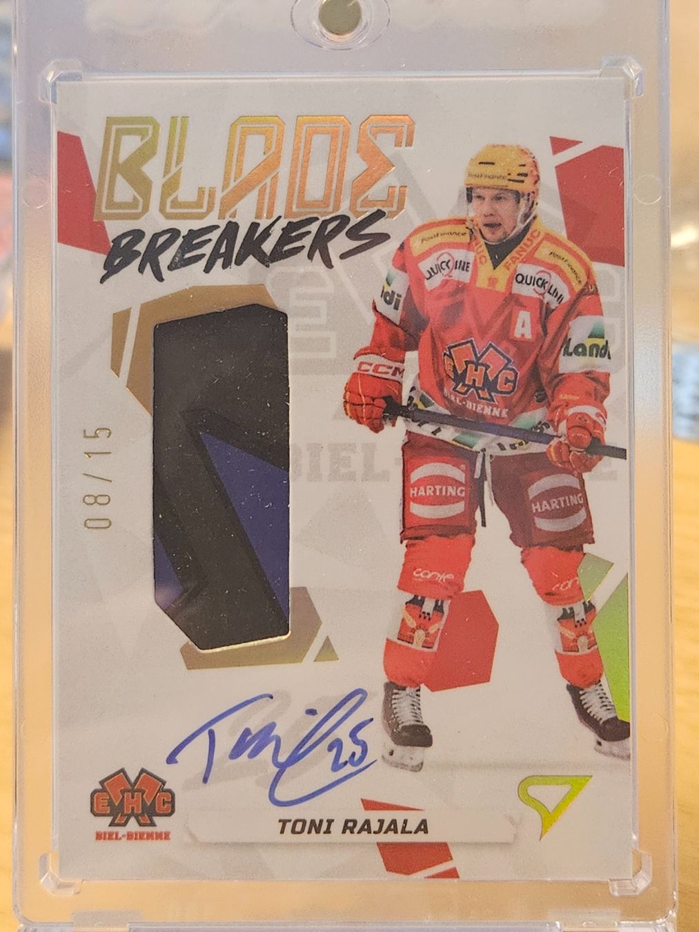 Sportzoo Sammelbilder & Trading cards: Blade Breakers - Toni Rajala - EHC Biel - 08/15 – Neu (gemäss Beschreibung) aus Nänikon von AdrianL