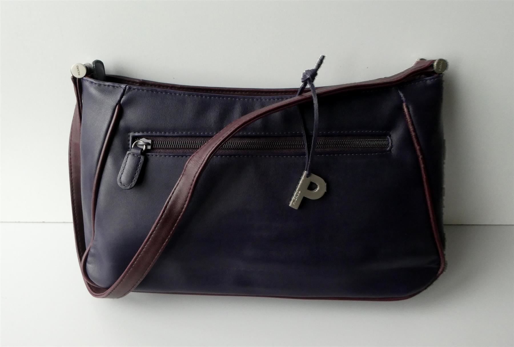 Picard Borse da donna: Picard Handtasche Violett Ledertasche Leder – Usato da Frauenfeld venduto da ZAZ12 1