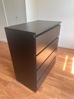 IKEA Malm Kommode (Schwarz)