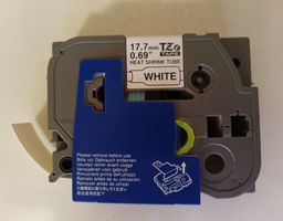 Brother P-Touch HSe-241, 17.7 mm Schwarz auf Weiss