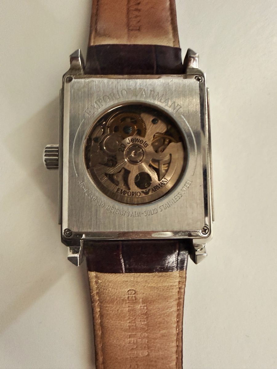 Armani Uhren: Emporio Armani AR4230 Automatic Skeleton – Gebraucht aus Münchenstein von pbr_x7v7 1