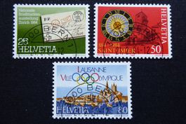 (S378) 1984: 705 - 707 mit Top ET-Halbmondstempel