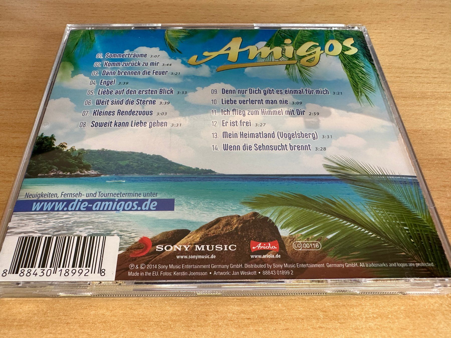CD: Amigos – Sommerträume – Usato da Rikon im Tösstal venduto da Alpenmutz 1