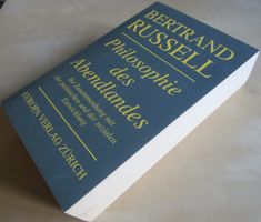 Bertrand Russell PHILOSOPHIE DES ABENDLANDES (855 S.)