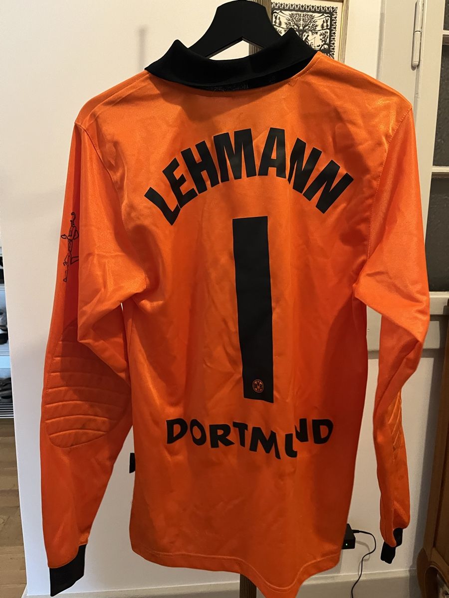 BVB Canottiere & Pantaloni: BVB Trikot von Jens Lehmann #1, 2001/02 – Usato da Bern venduto da BigBeat 1