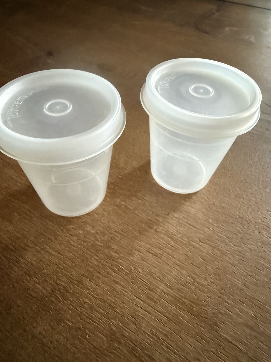 Tupperware Contenitori & Simili: Tupperware WICHTEL Set mit Deckel transparent gebraucht – Nuovo (secondo la descrizione) da Perlen venduto da SPICE24