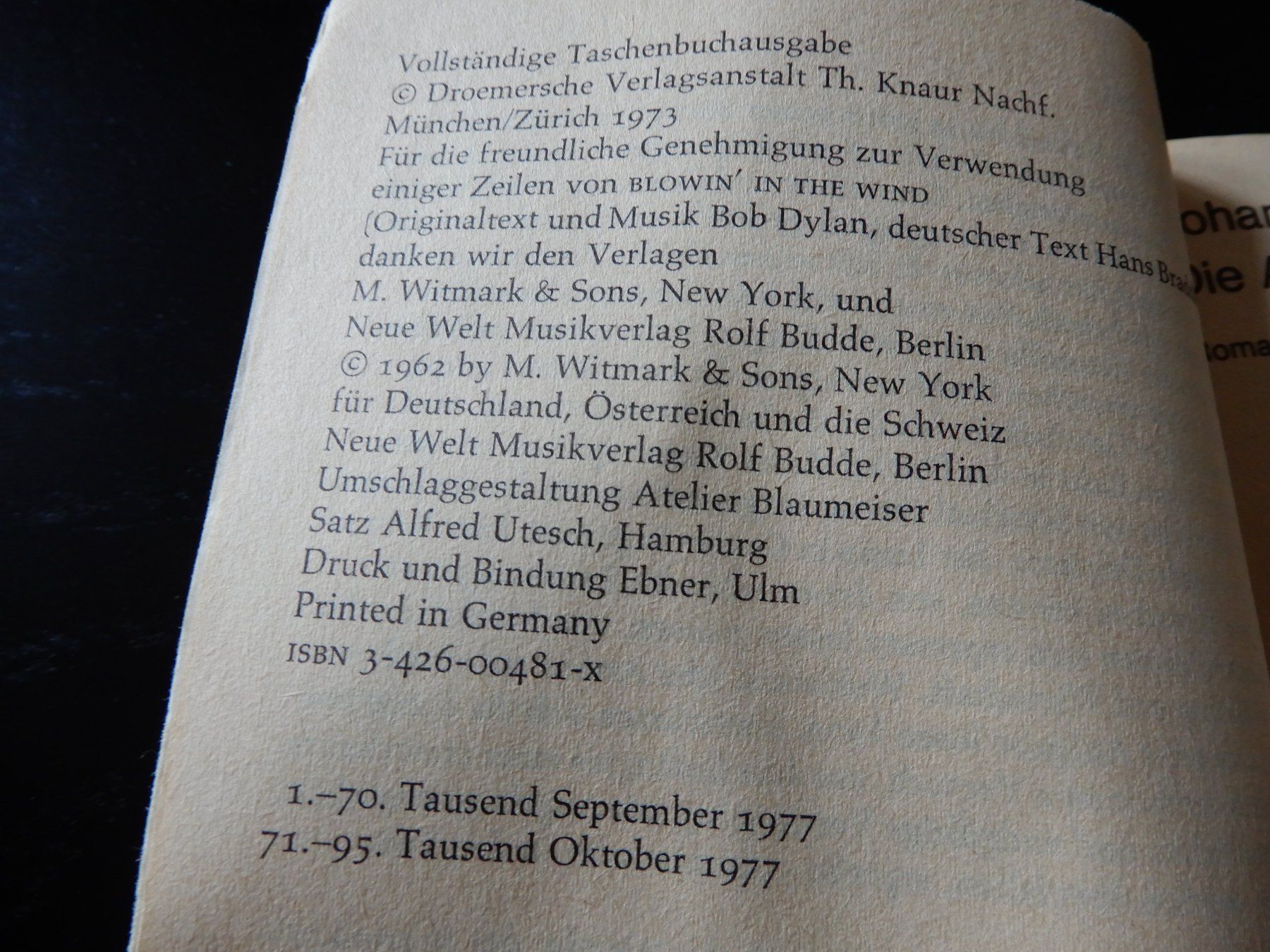 Libri: Simmel - Die Antwort kennt nur der Wind – Usato da Erstfeld venduto da Mario_boe0 2