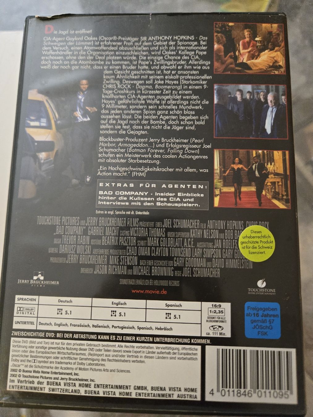Tutti i DVDs: Bad Company DVD – Usato da Bussigny venduto da Kfdlt 1