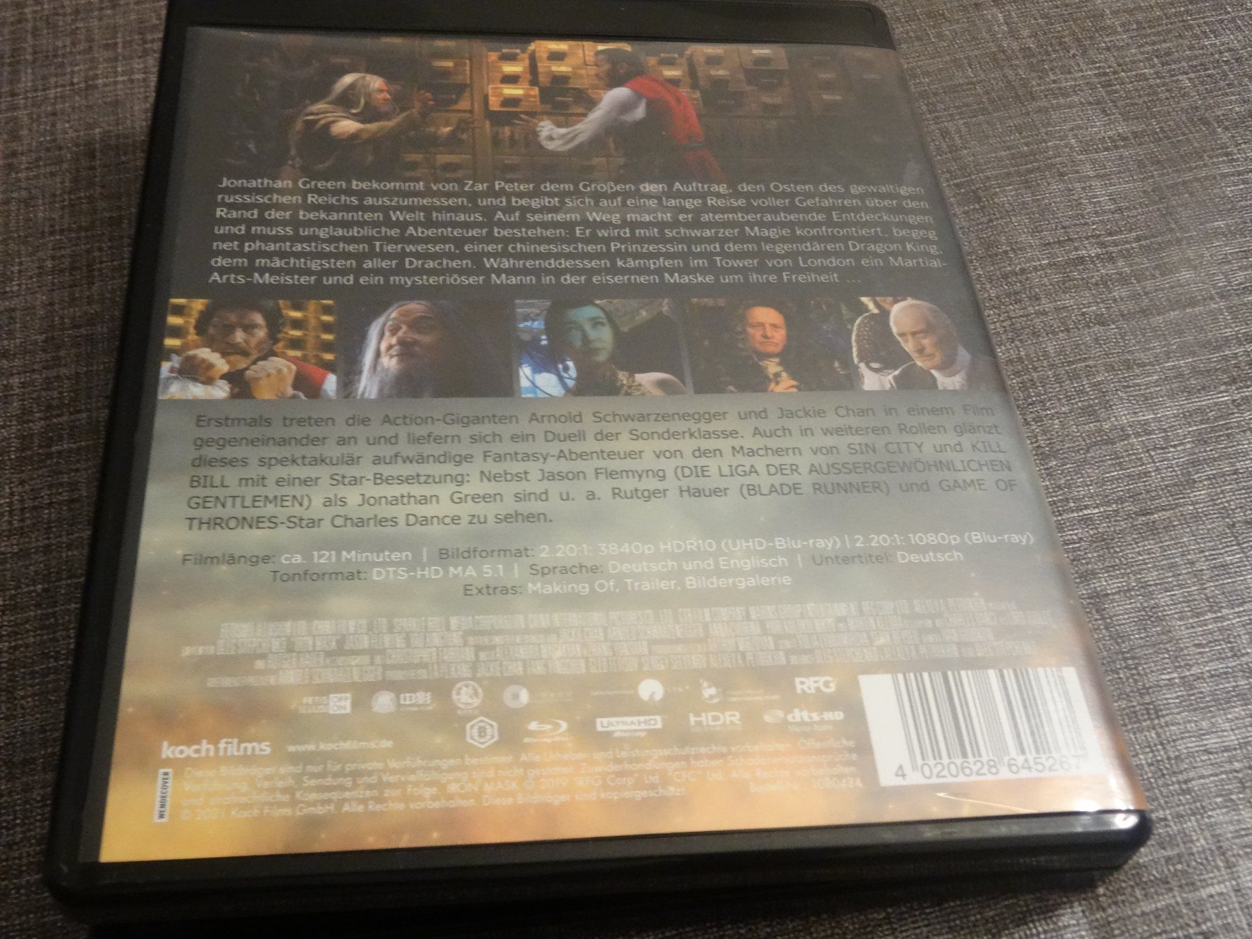 Tutti i DVDs: Iron Mask 4K ULTRA UHD Blu-ray – Usato da Olten venduto da Disc-Verkauf 3