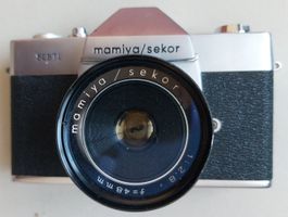 Mamiya / Sektor 528TL mit Tele und Weitwinkel Konverter