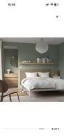 Rattan Kopfteil für Bett von Ikea