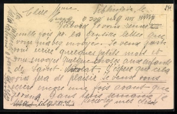 Cartoline postali: Siblingen, Ortspartie mit Geschäftshaus – Usato da Berlin venduto da bartko-reher 1