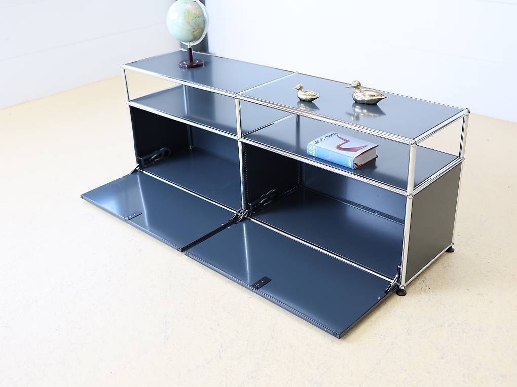 USM Kommoden: USM Haller Lowboard in Anthrazitgrau 2x2 – Gebraucht aus Meinisberg von atelier_TILIJA 4