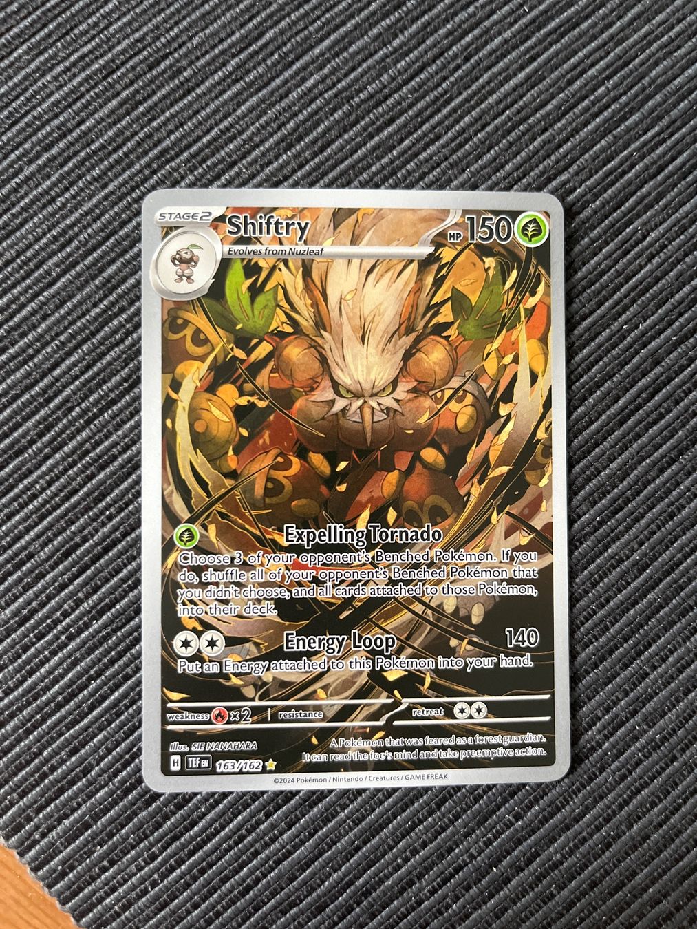 Pokémon Carte collezionabili: Pokemon Shiftry Art Rare Temporal Forces englisch – Nuovo (secondo la descrizione) da Wabern venduto da Collectfun