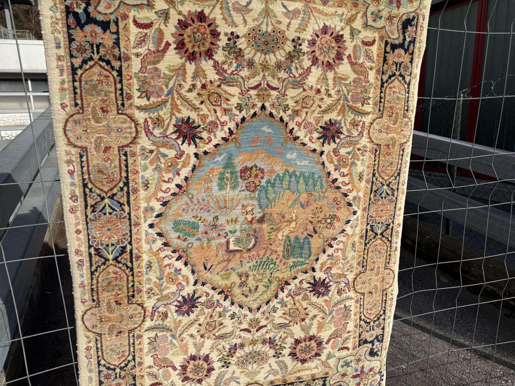 Tappeti: Tabriz Tabatabai mit Seide Teppich 140x98cm sauber – Usato da Vacallo venduto da cri_229f 3