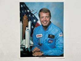 Weltraum OU Blaine Hammond NASA OriginalPorträt 8*10signiert