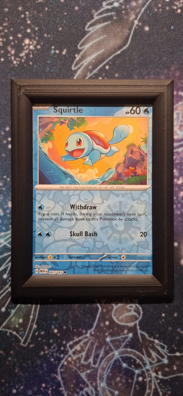 Pokémon Carte collezionabili: Squirtle Reverse - MEW 007/165 Pokemon 151 ENG – Nuovo (secondo la descrizione) da Petit-Lancy venduto da Kara_TCG