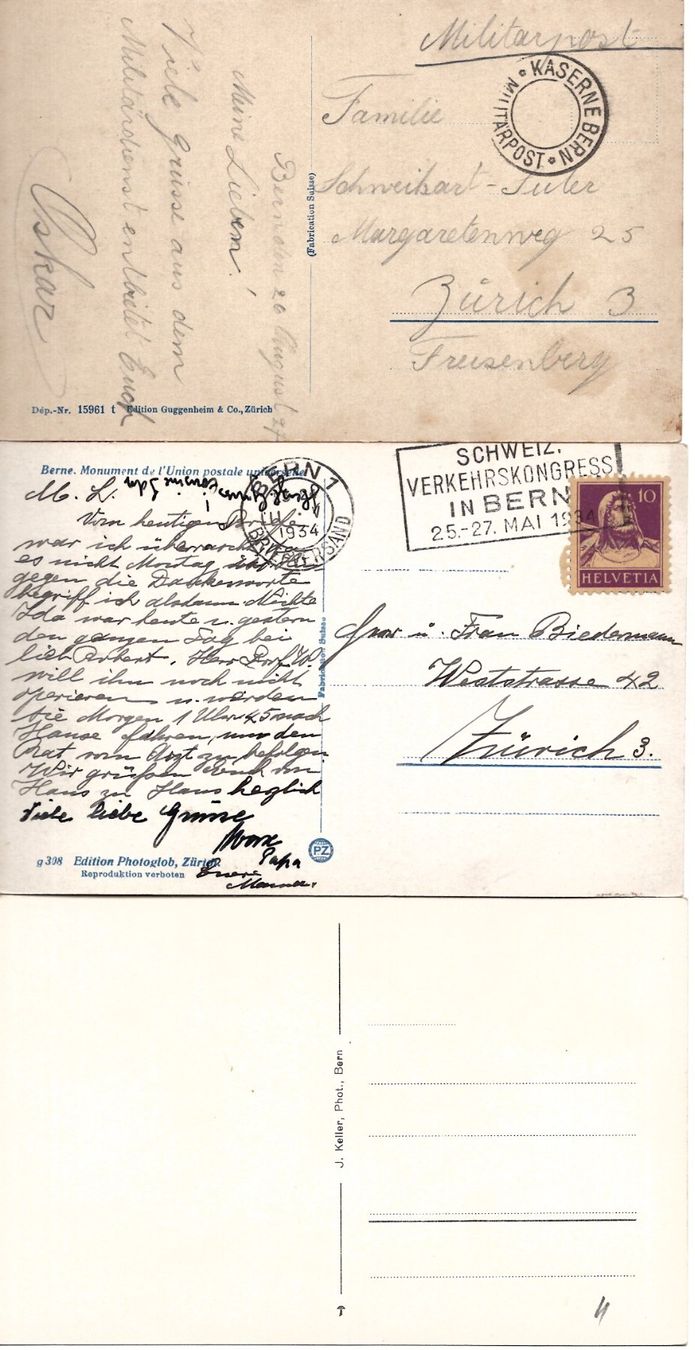 Cartoline postali: AK Bern schwarz/weiss – Usato da Brunnadern venduto da eichmann.anton 9