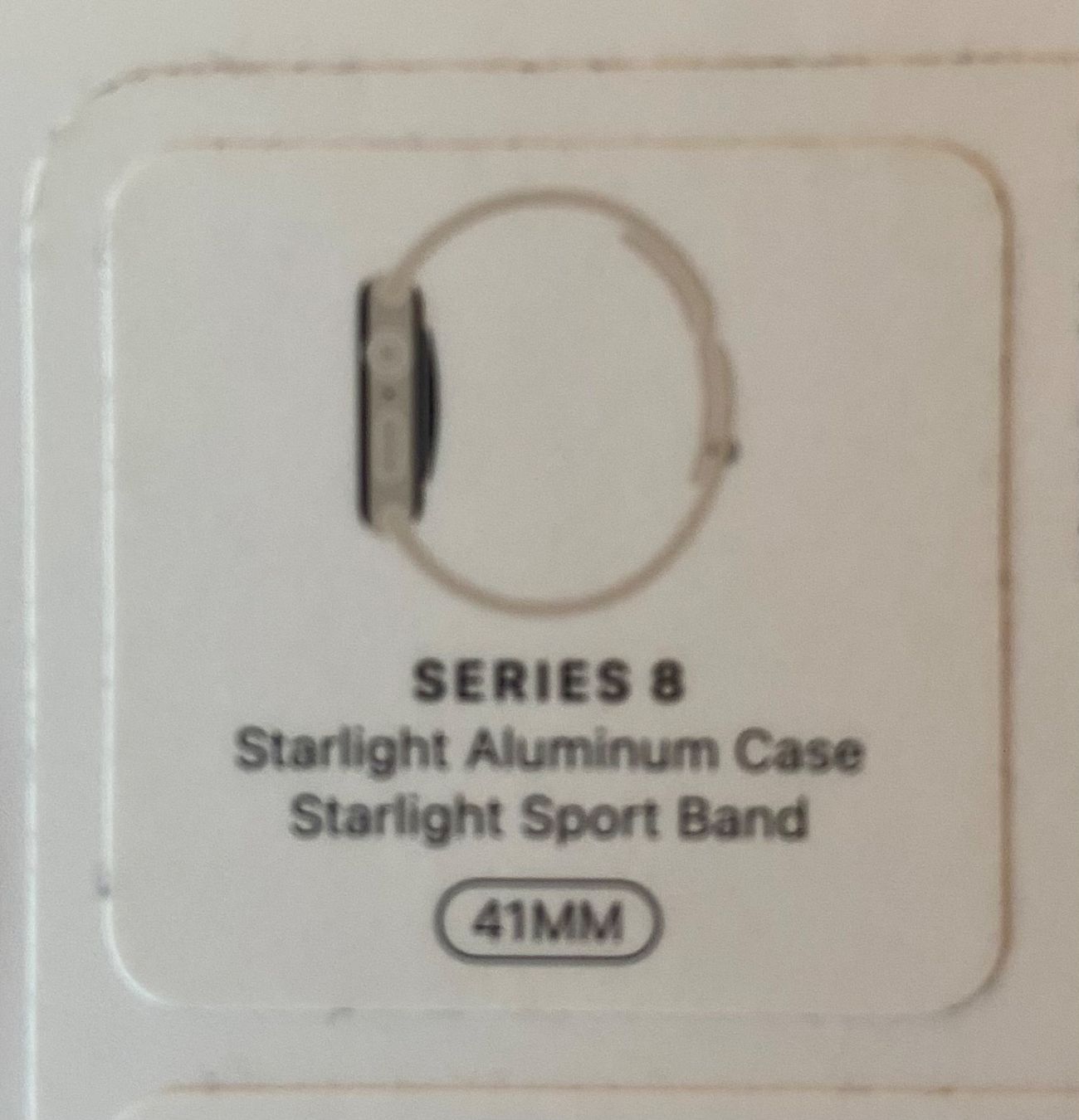 Apple Smartwatch: Apple Watch Series 8-Starlight Aluminium Case 41mm – Neu (gemäss Beschreibung) aus Widnau von Imani 7