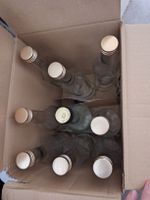 Leere Glasflaschen 9 Stck. mit Schraubverschluss 0.5L