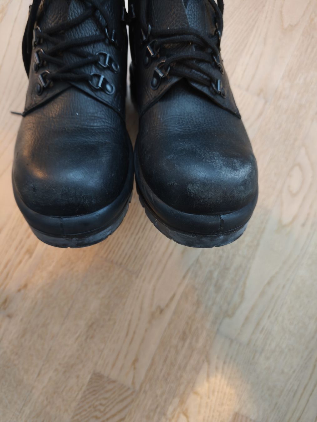 Scarpe da uomo: Stiefel, Schwarz, Leder, Schweizer Armee – Nuovo (secondo la descrizione) da Bern venduto da wefound 1