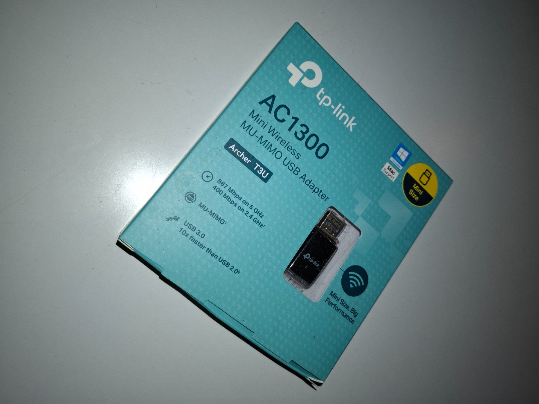 TP-Link Unità & Adattatore: TP-LINK Ac 1300 Mini Wireless Mu-Mimo USB Adapter – Usato da St. Gallen venduto da WWL 1