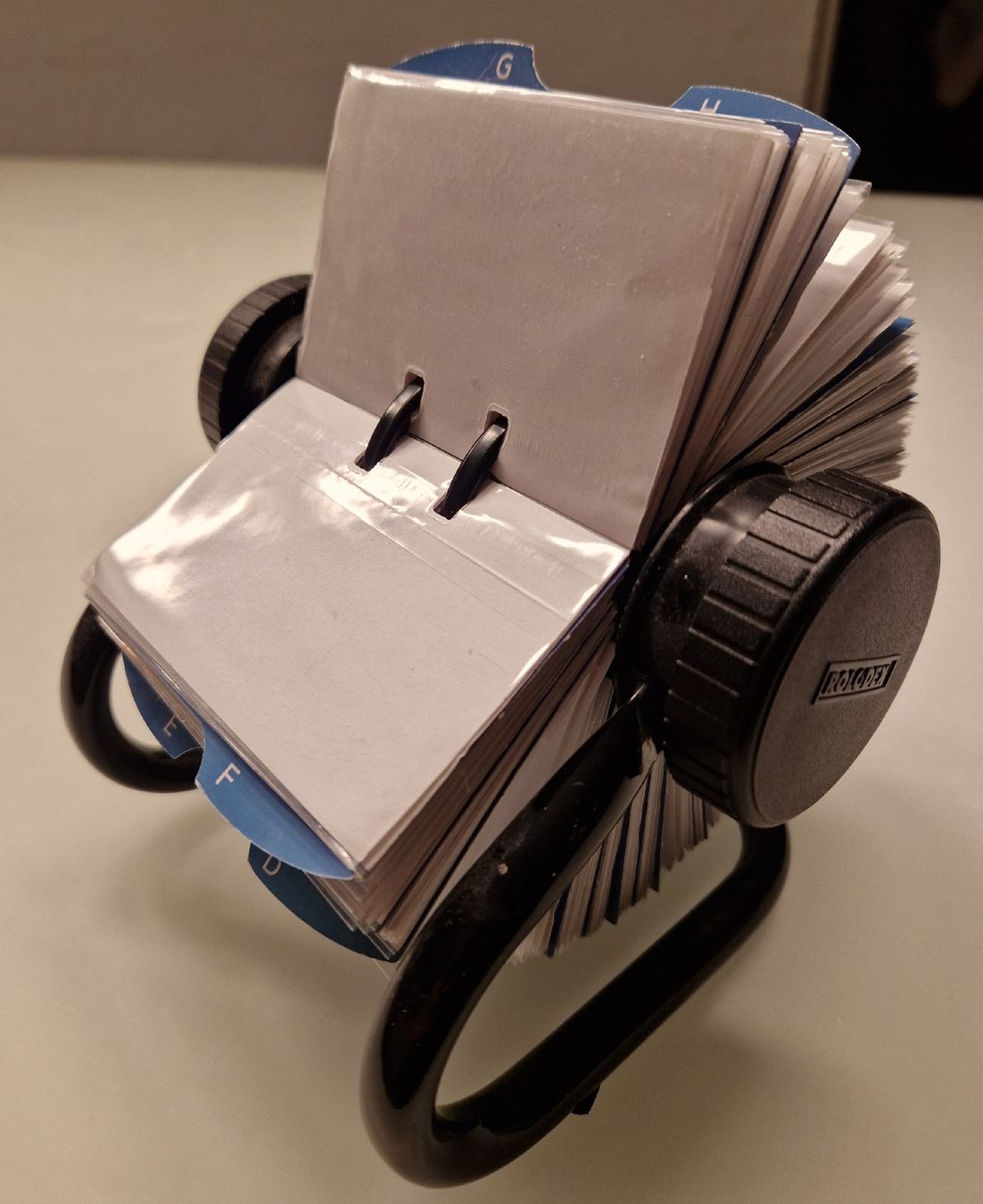 Cartoline: Rolodex Rollkartei - Visitenkartenkarussell – Usato da Küssnacht am Rigi venduto da Mika014