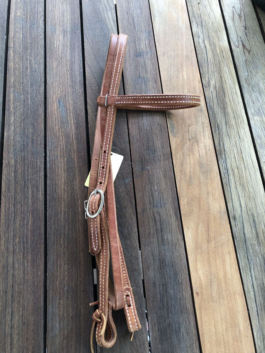 Briglie & Cavezze: Western Harness Kopfstück – Nuovo e nell'imballaggio originale da Schlossrued venduto da River-Tack-1
