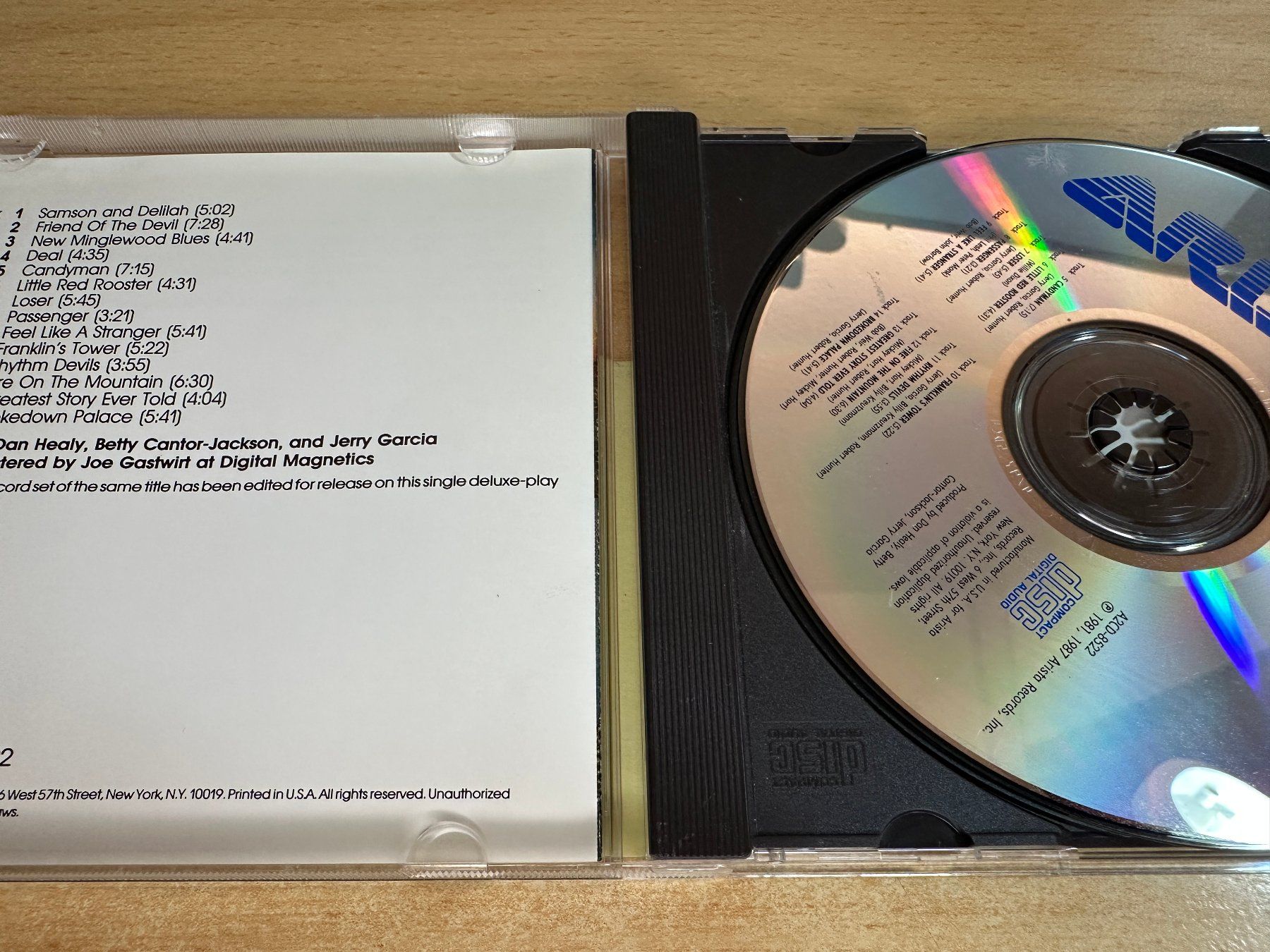 CD: G5 Grateful Dead – Dead Set – Usato da Rikon im Tösstal venduto da Alpenmutz 2