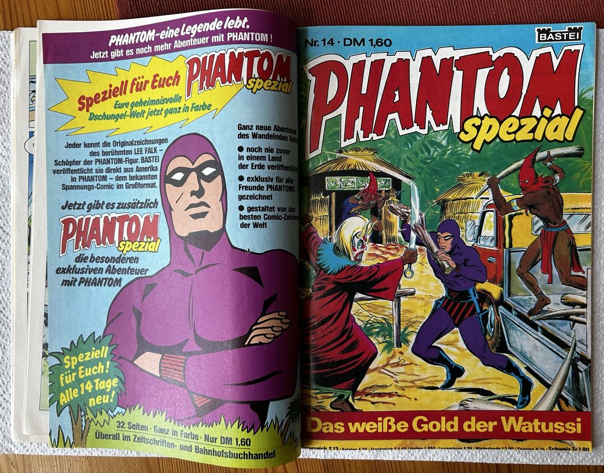 Fumetti: Phantom spezial, Sammelband 3 Hefte, 1979 – Usato da Lengnau BE venduto da AgriOttu 3