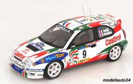 Toyota Corolla WRC Winner Rallye Catalunya 1998 Auriol 1:18