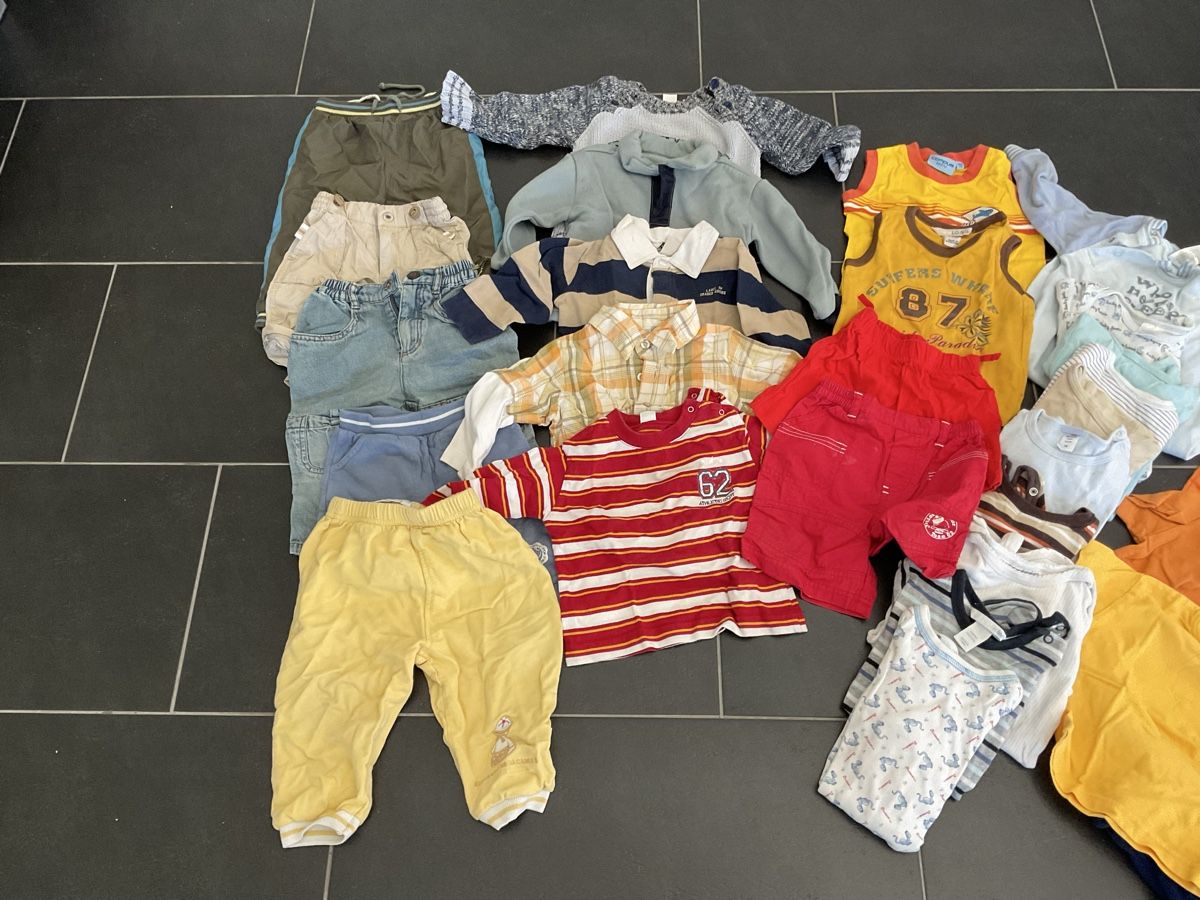 Lotti & Set di vestiti: Kinderkleiderpaket, Gr. 74, JUNGE – Usato da Hubersdorf venduto da Deco1971 1
