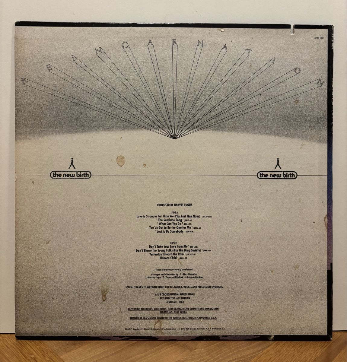 Schallplatten: New Birthday - Reincarnation LP EX/VG+ – Gebraucht aus Neuchâtel von Deivid2 3