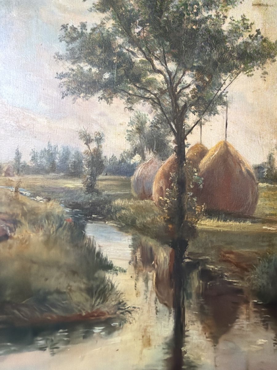 Gemälde: Altes Gemälde signiert W. Epping 1913. – Gebraucht aus Biberist von Momo33 1
